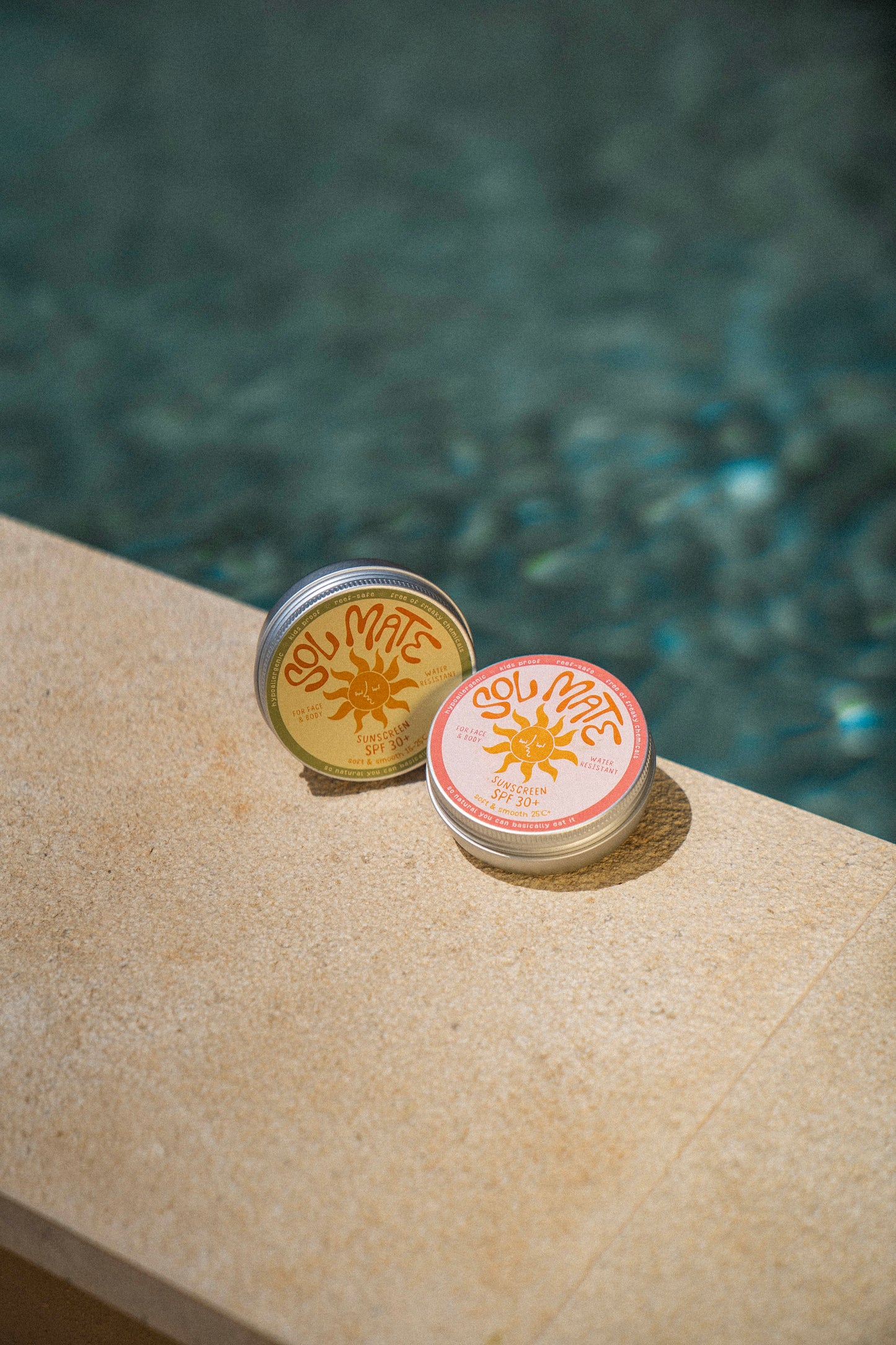 NATURAL SUNSCREEN SPF30 - ROSE 25°C +