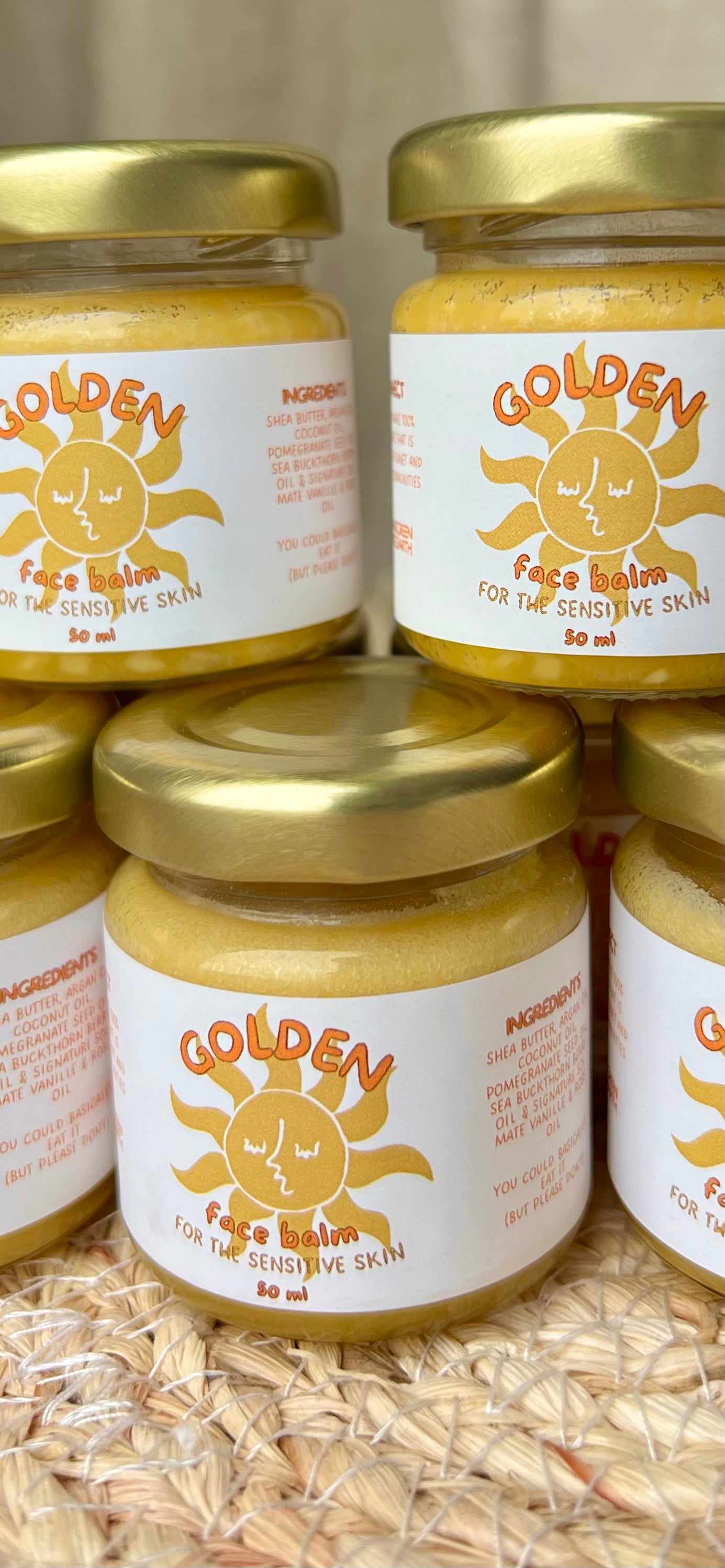 Golden Face Balm