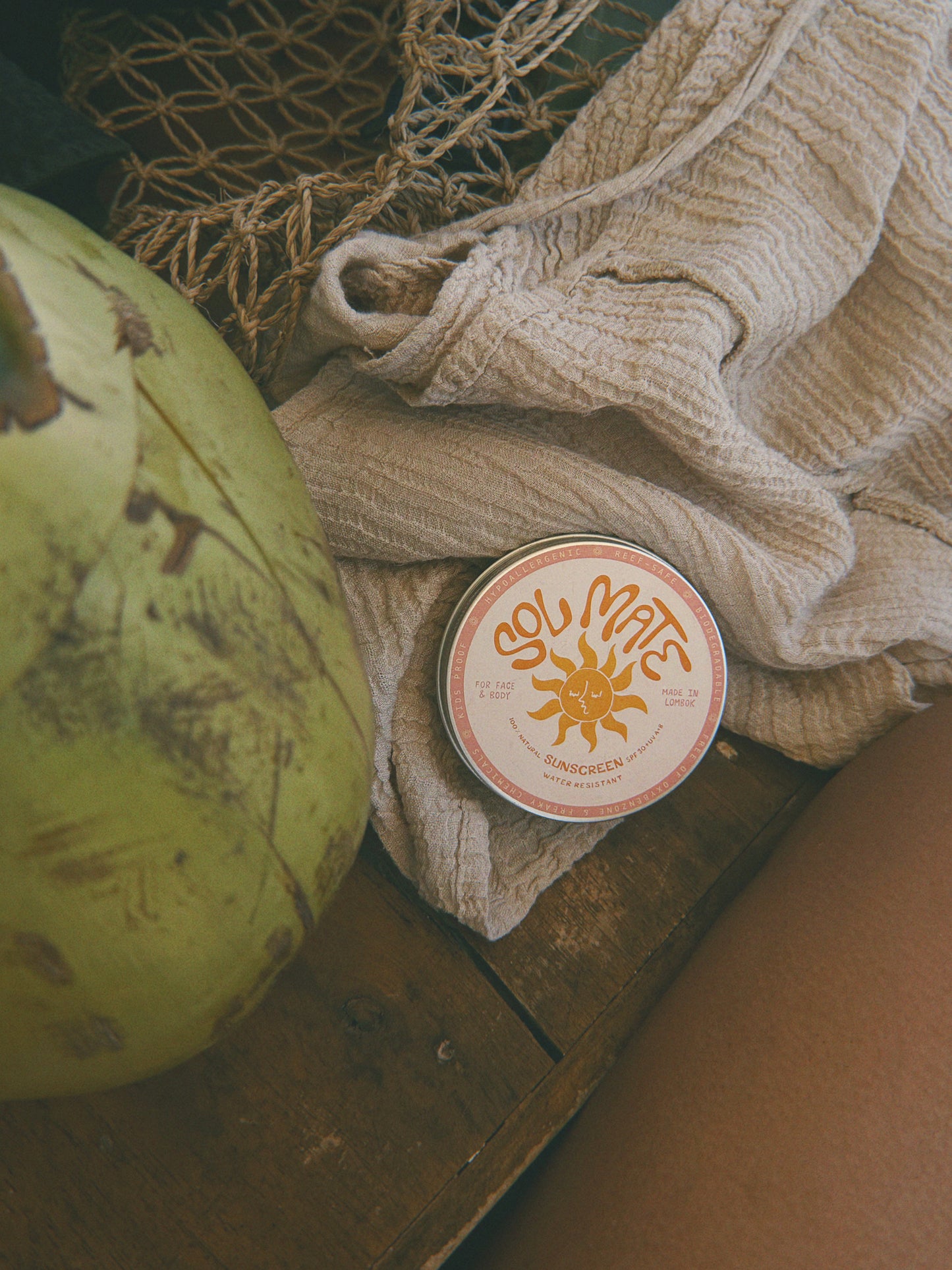 NATURAL SUNSCREEN SPF30 - ROSE 25°C +