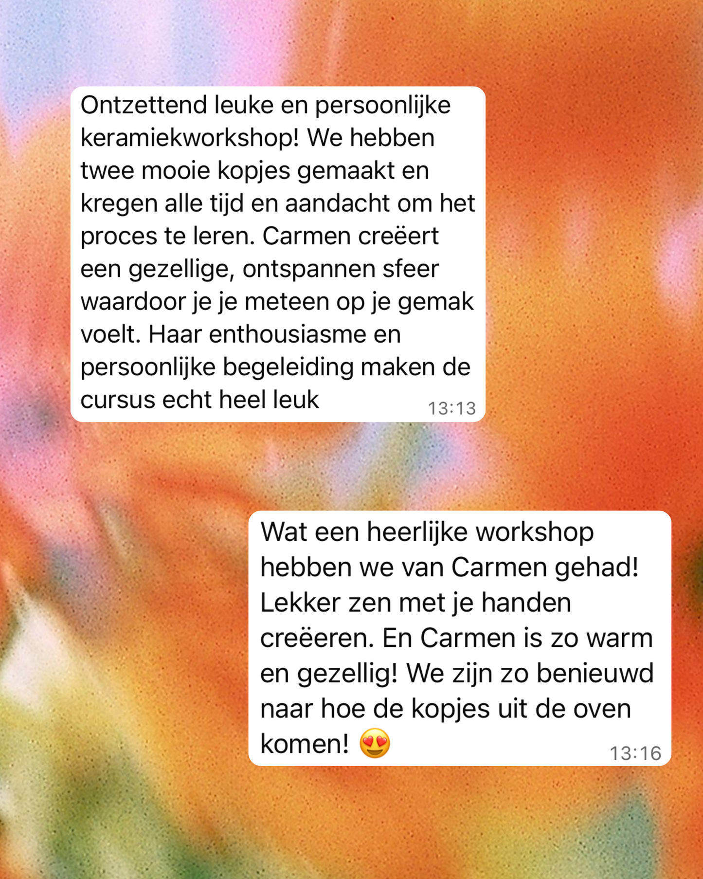 Keramiekworkshop